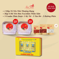 375 Grams - Yến Sào Thiên Nhiên Thượng Hạng (Premium) + Bộ Quà Tặng