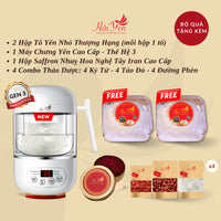500 Grams - Yến Sào Thiên Nhiên Thượng Hạng (Premium) + Bộ Quà Tặng
