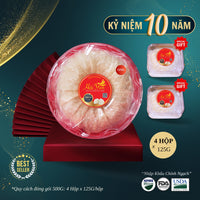500 Grams - Yến Sào Thiên Nhiên Thượng Hạng (Premium) + Bộ Quà Tặng