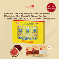 500 Grams - Yến Sào Thiên Nhiên Thượng Hạng (Premium) + Bộ Quà Tặng