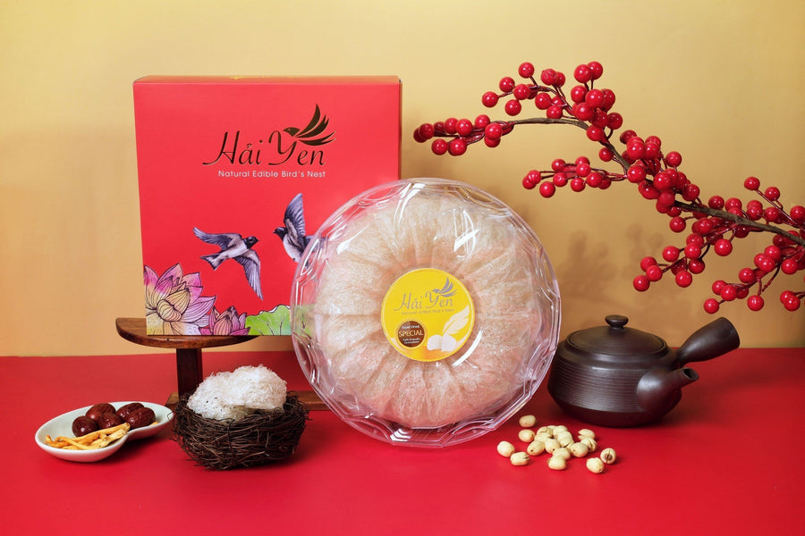 1,110 Grams - Yến Sào Thiên Nhiên Cao Cấp (Special) + Tặng Máy Chưng Yến